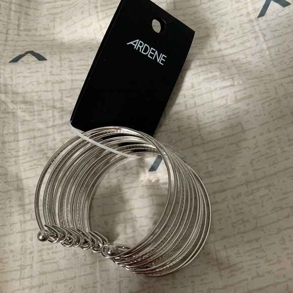 Ardene Silver Bangle Bracelets - Picture 2 of 2